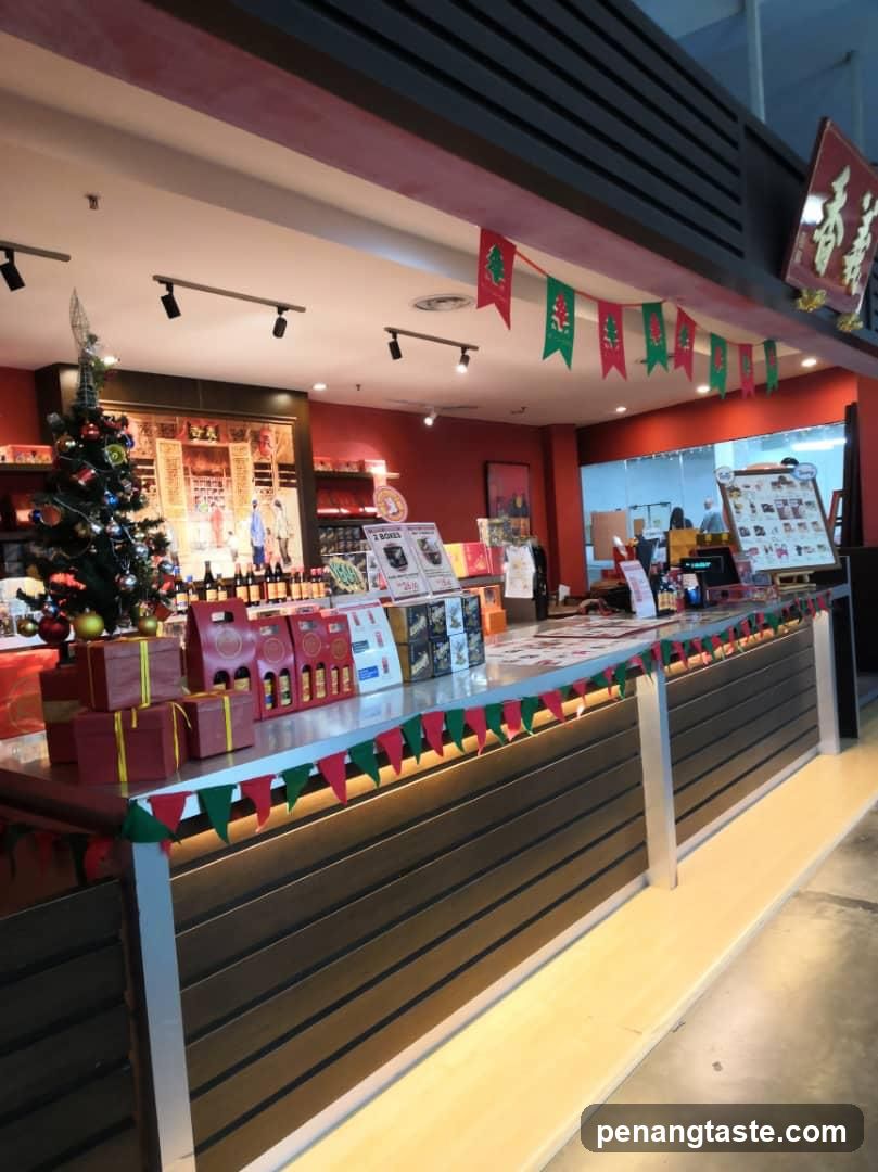 Christmas Market Stall Interior