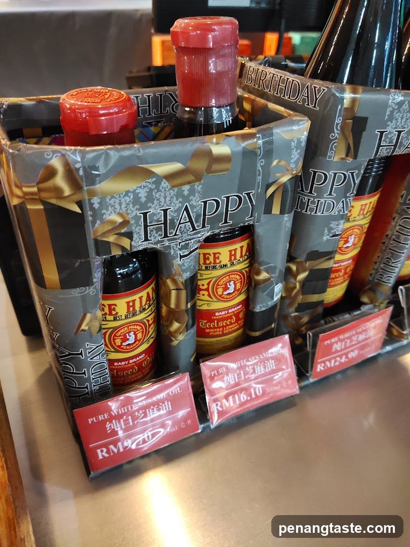 Bottled Oil Display