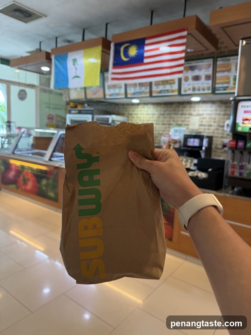 Subway Bag in Store Interior