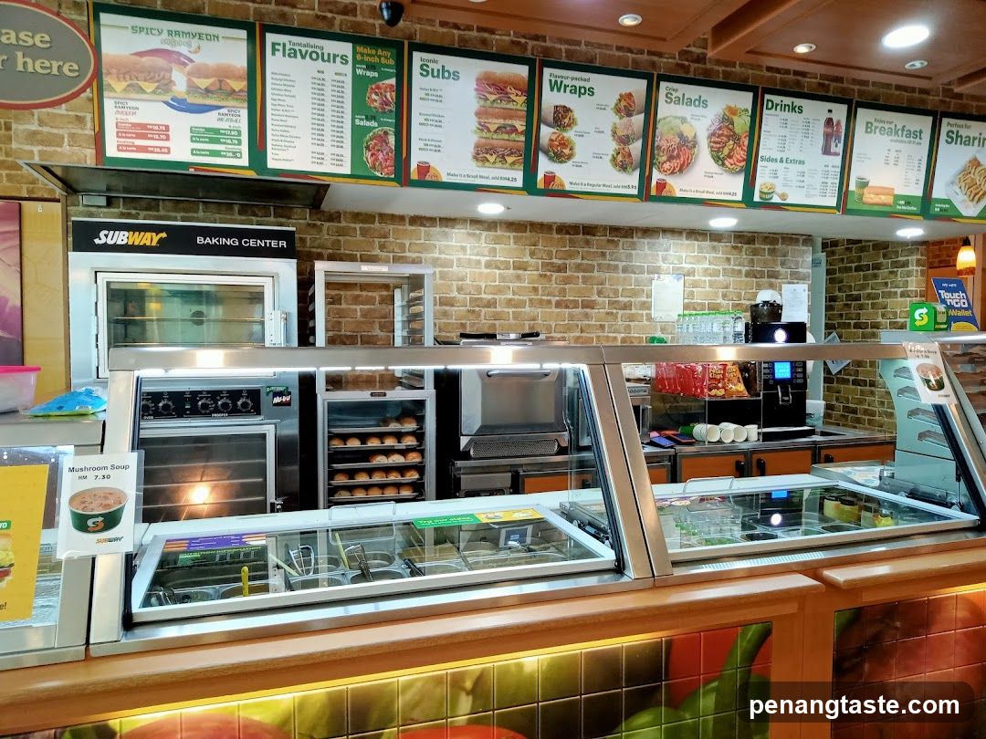 Subway Sandwich Shop Interior