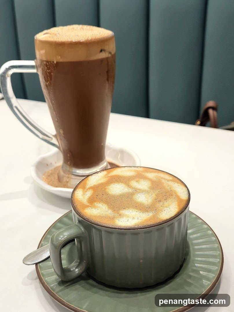 Coffee Drinks on Table