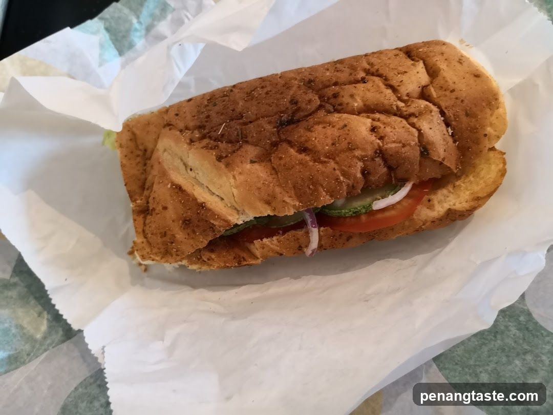 Sandwich in Paper Wrapper