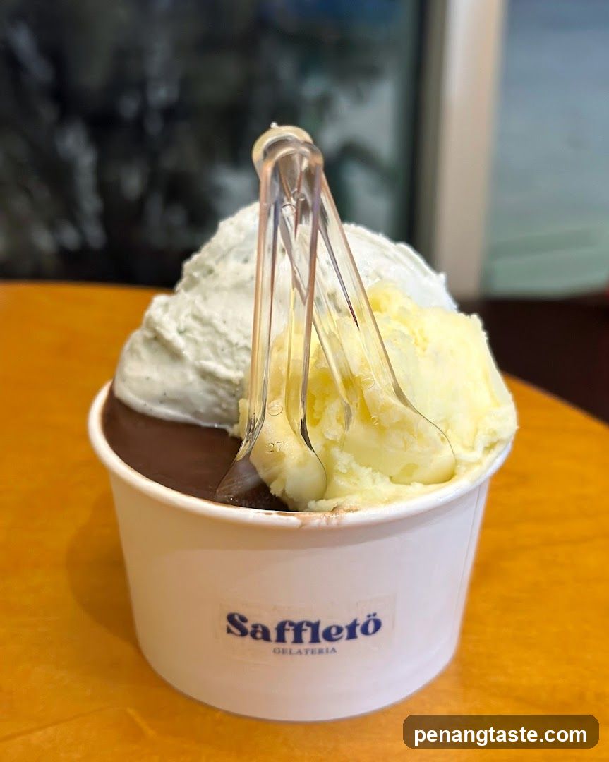 Gelato Cup with Three Scoops