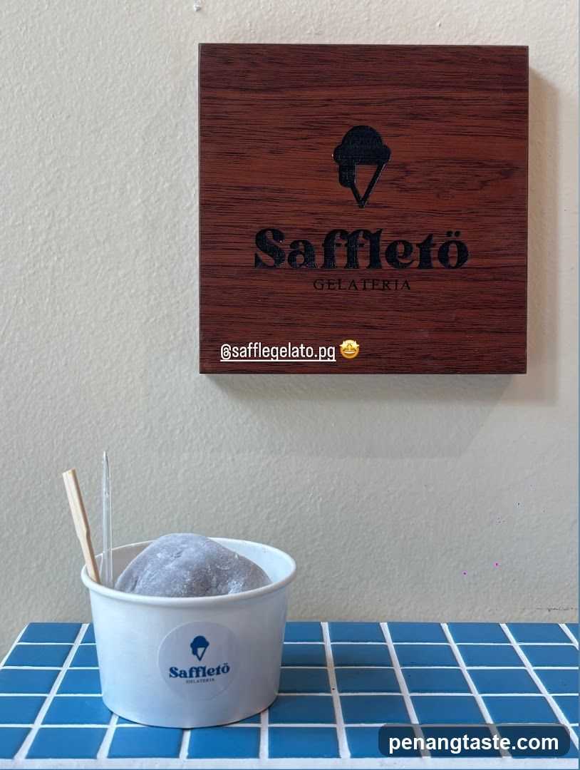 Saffleto Gelateria Product Shot