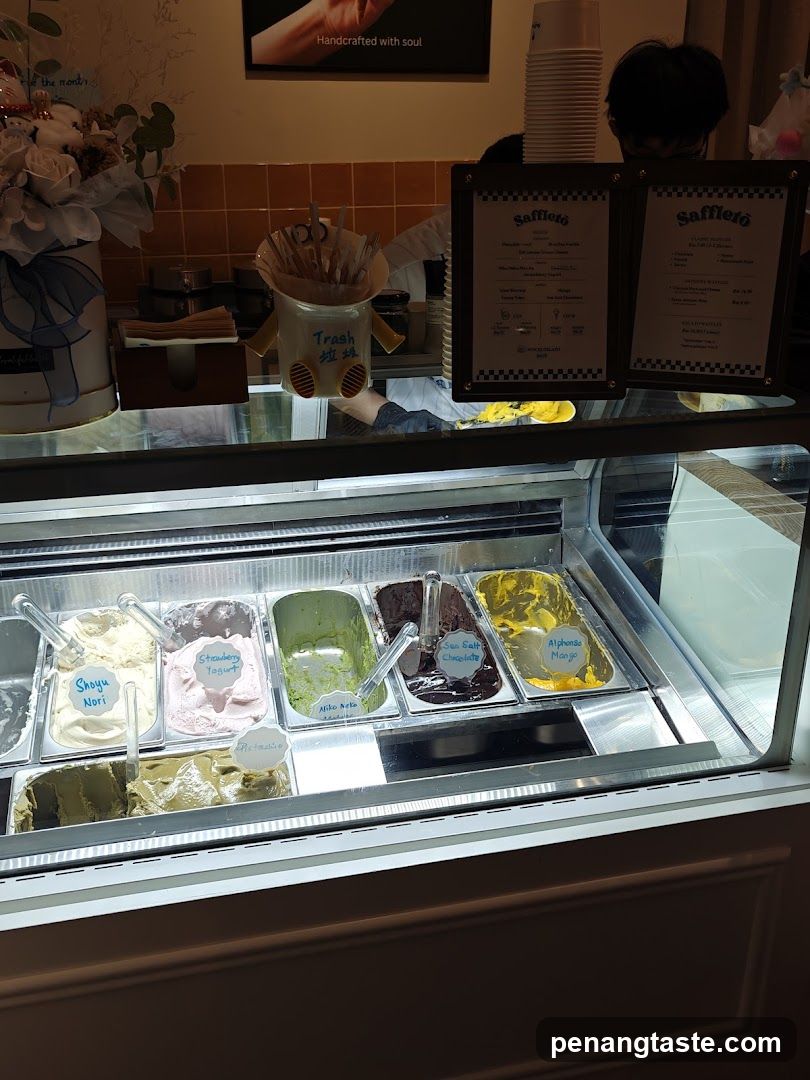 Gelato Display Case