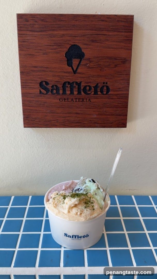 Saffoletto Gelateria Ice Cream Cup