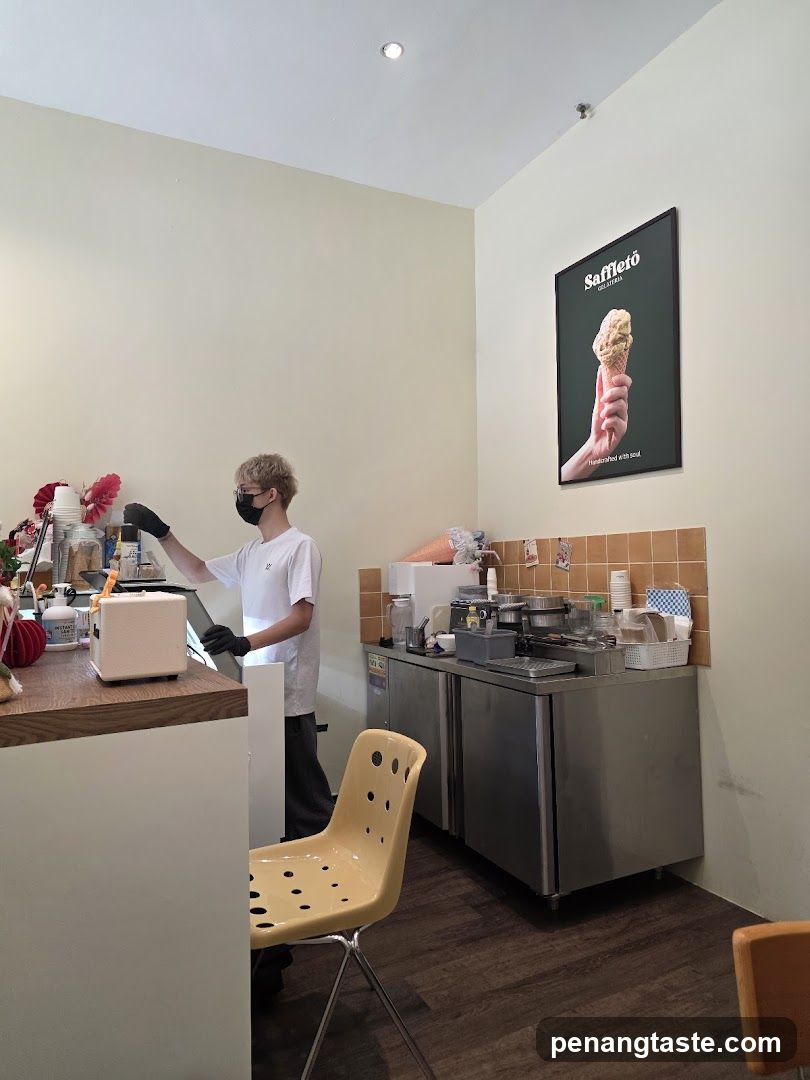 Ice Cream Shop Interior