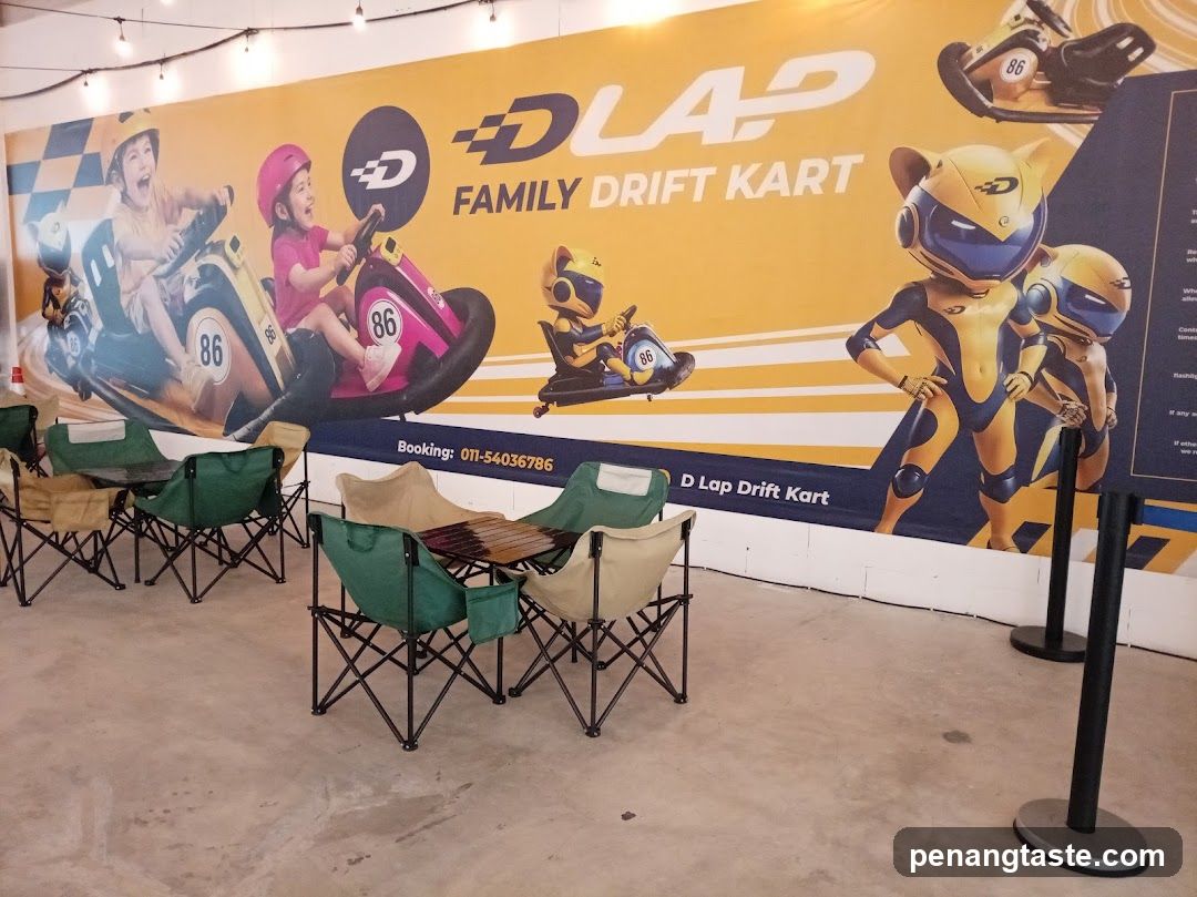 D Lap Family Drift Kart Advertisement