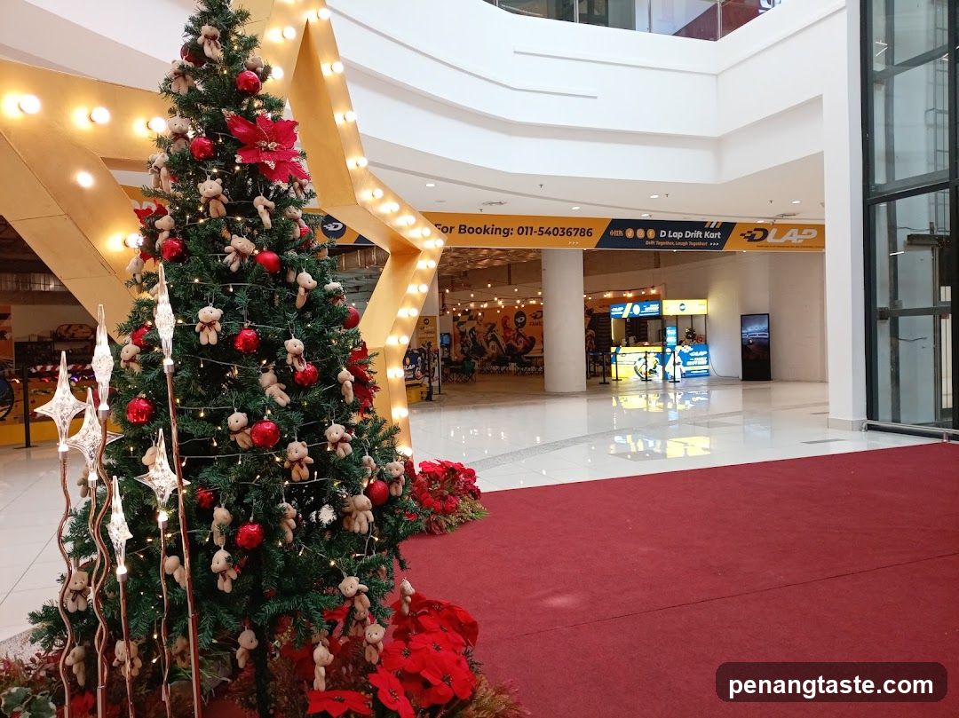 Christmas Tree Display in Mall