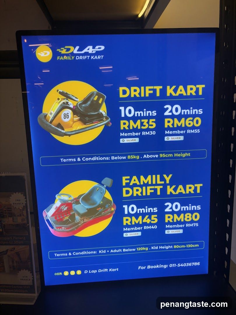 D Lap Drift Kart Advertisement