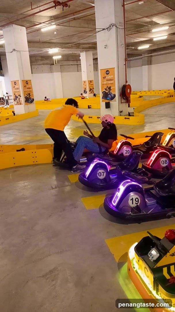 Go-Karting Facility Interior