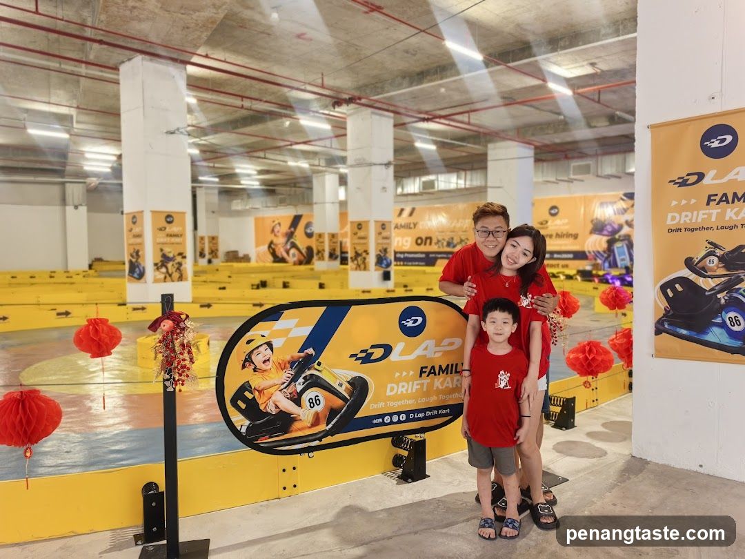 Family at Drift Karting Center