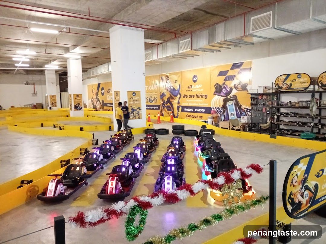 Indoor Karting Facility Interior