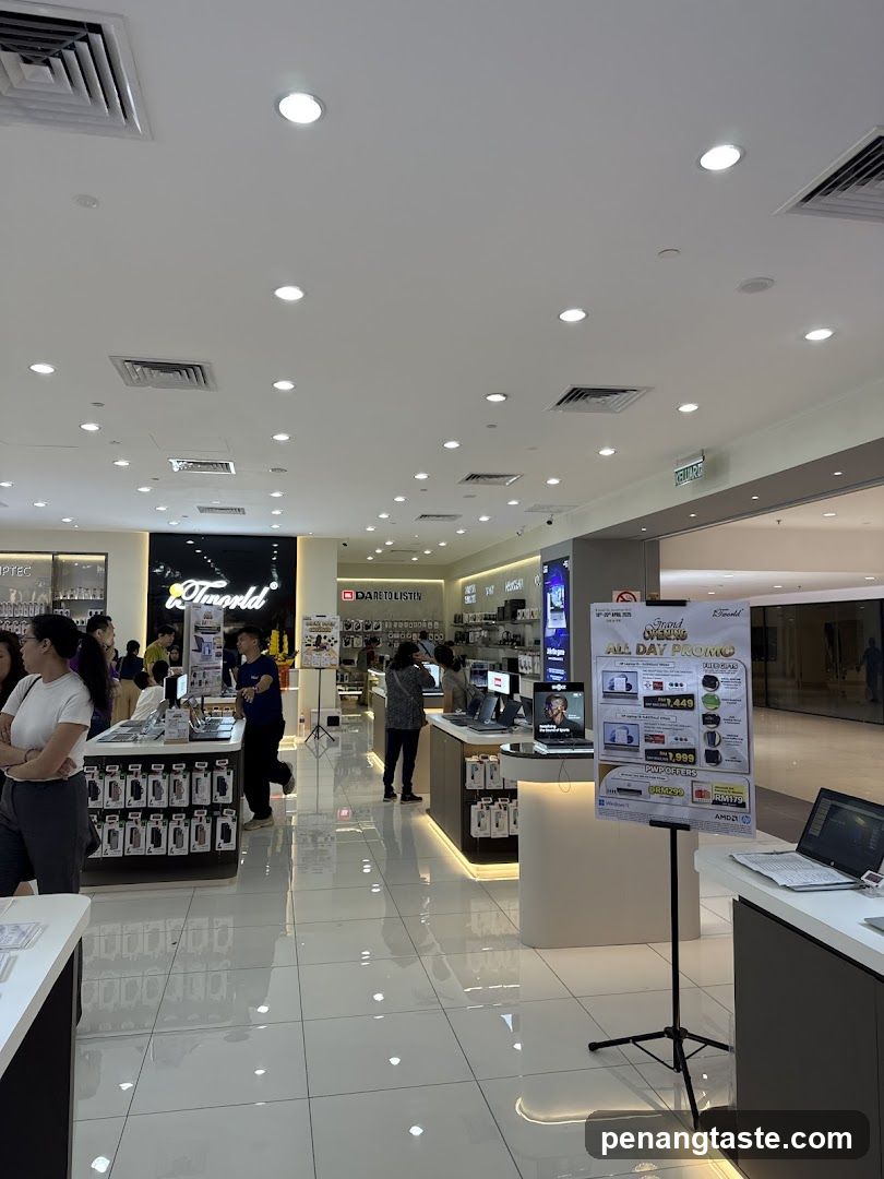 Electronics Store Interior