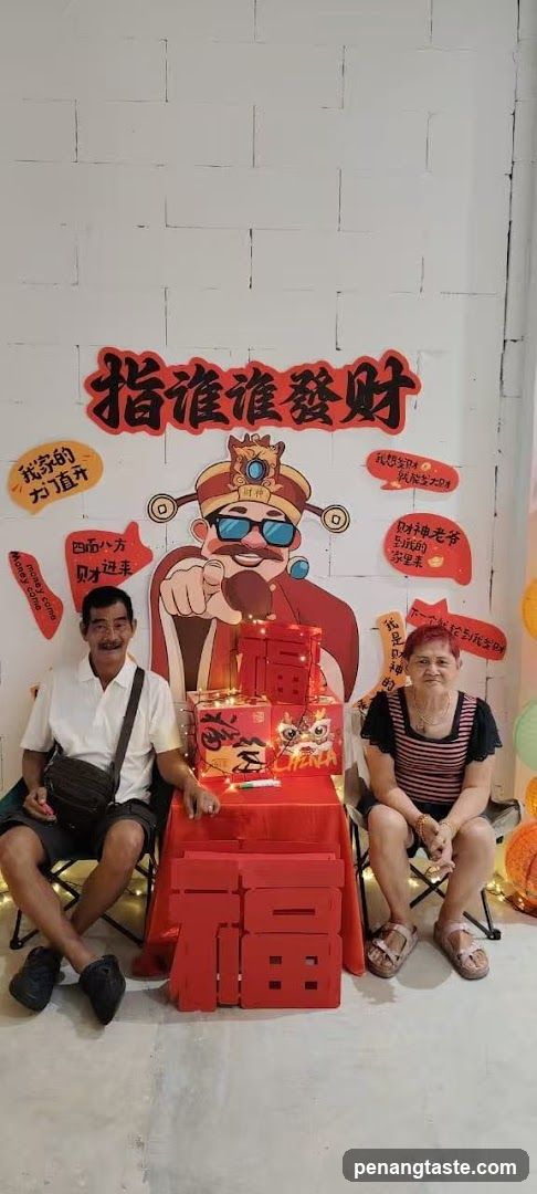 Chinese New Year Decor with Fortune God