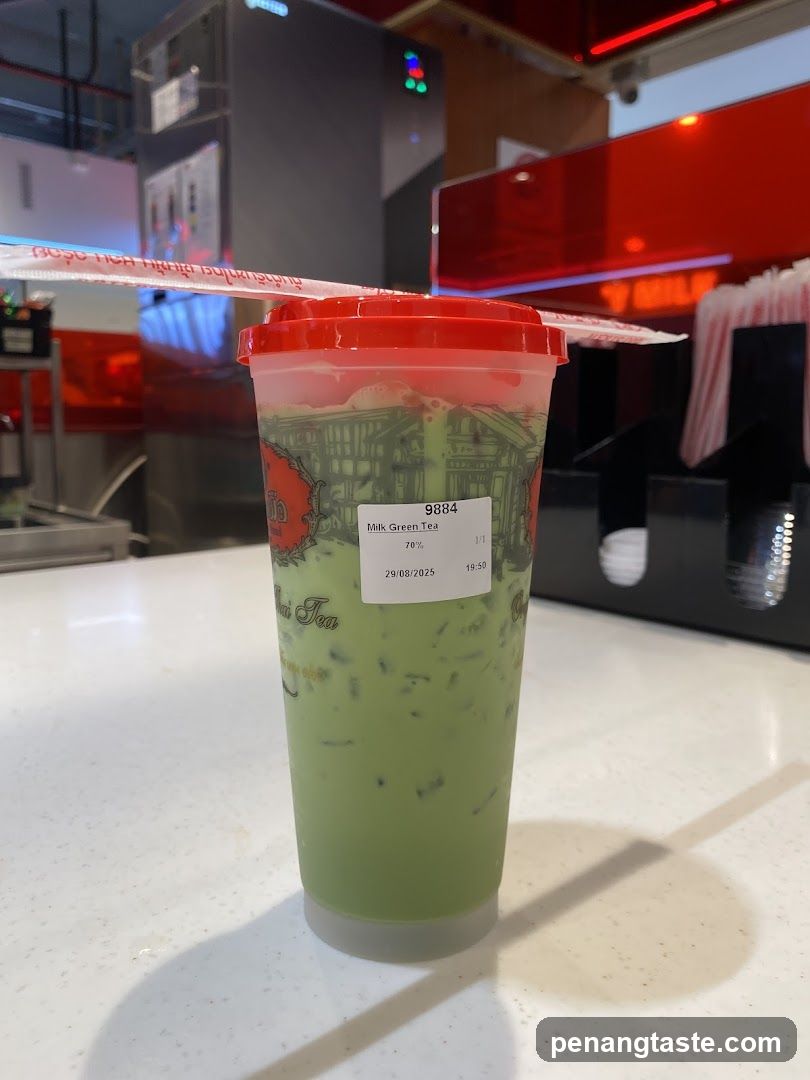 Milk Green Tea Cup