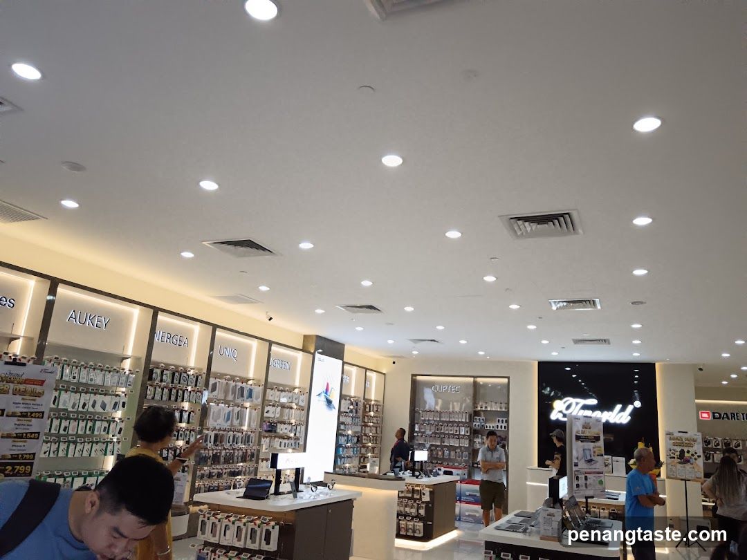 Electronics Store Interior