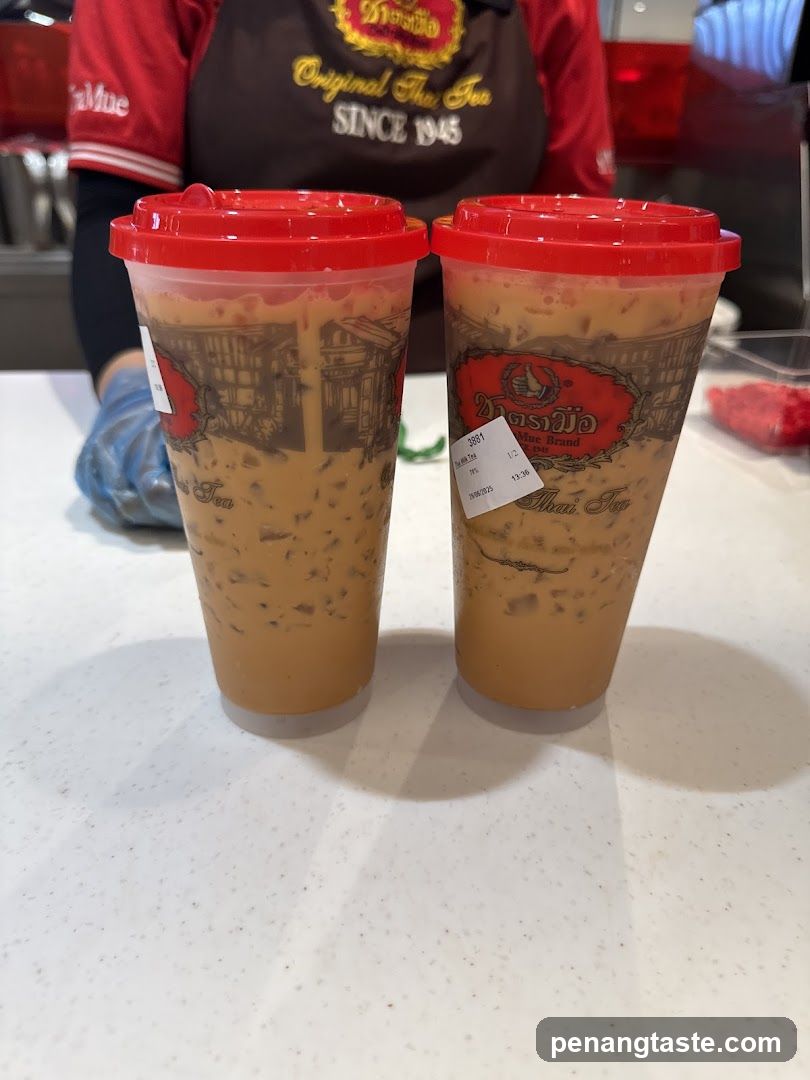 Iced Thai Tea Cups