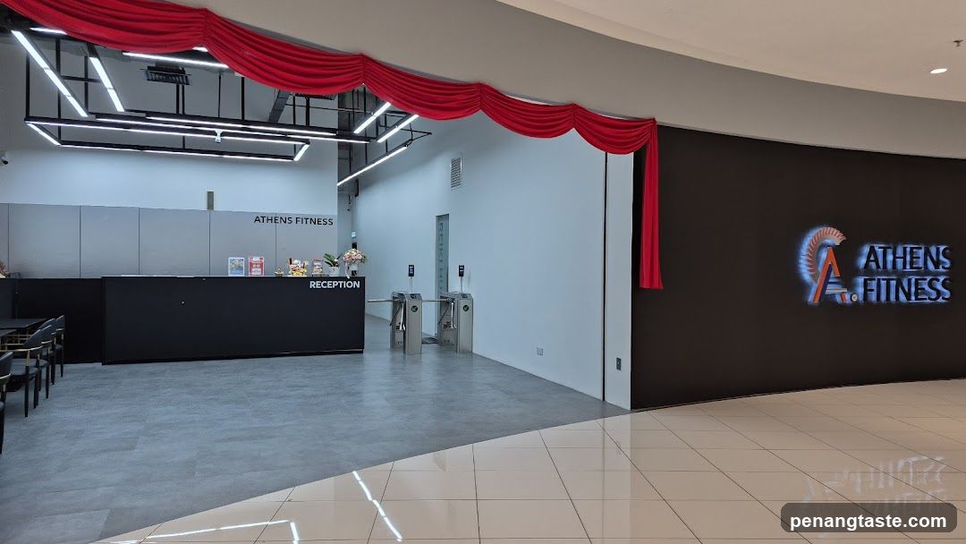 Athens Fitness Interior Reception Area