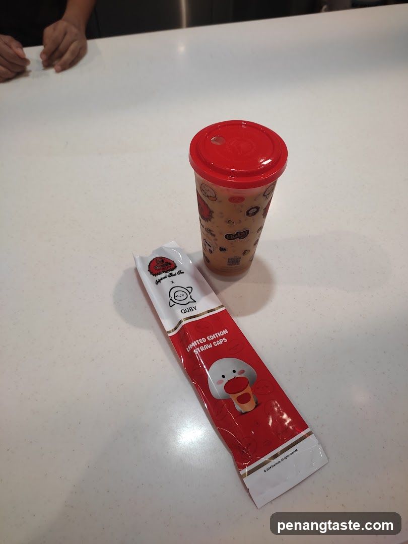 Boba Tea and Cup Sleeve