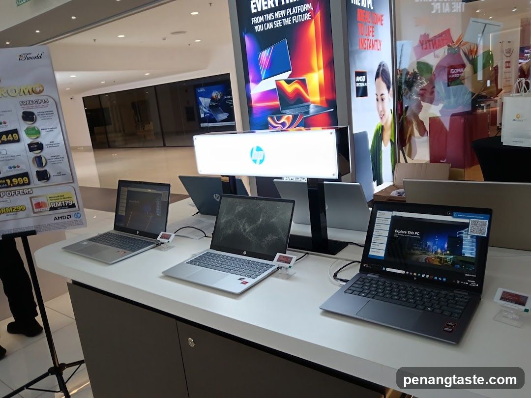 Laptop Display Booth