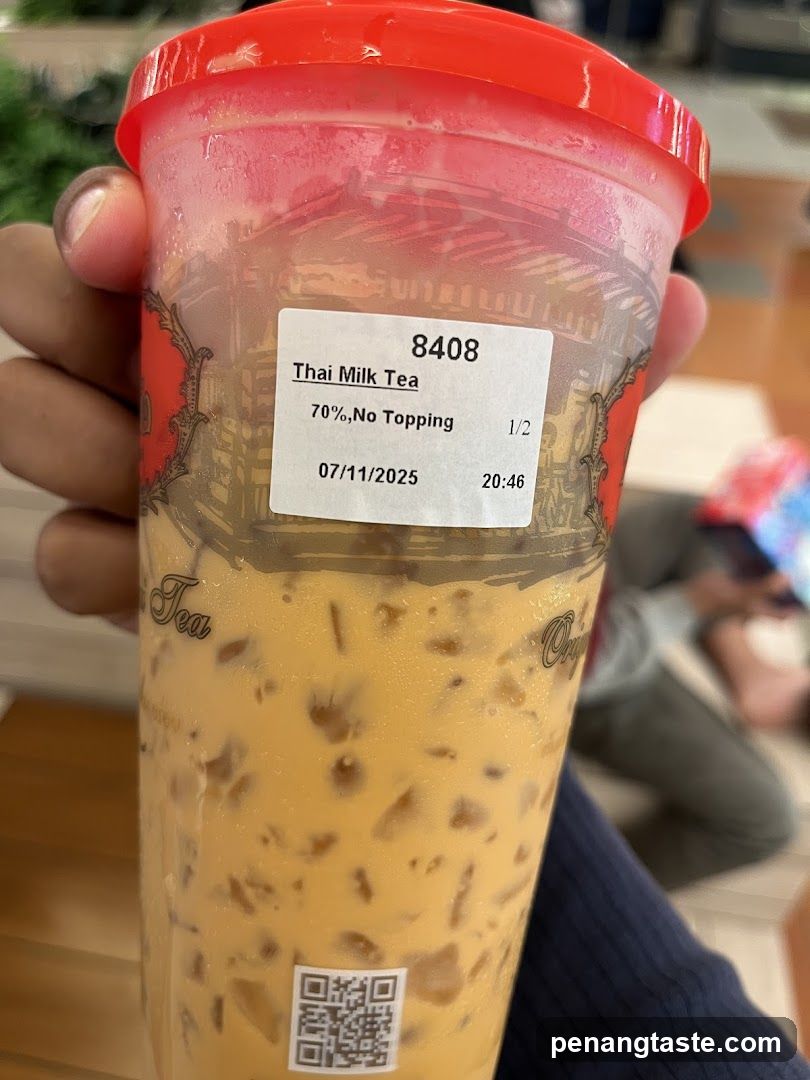 Thai Milk Tea Cup