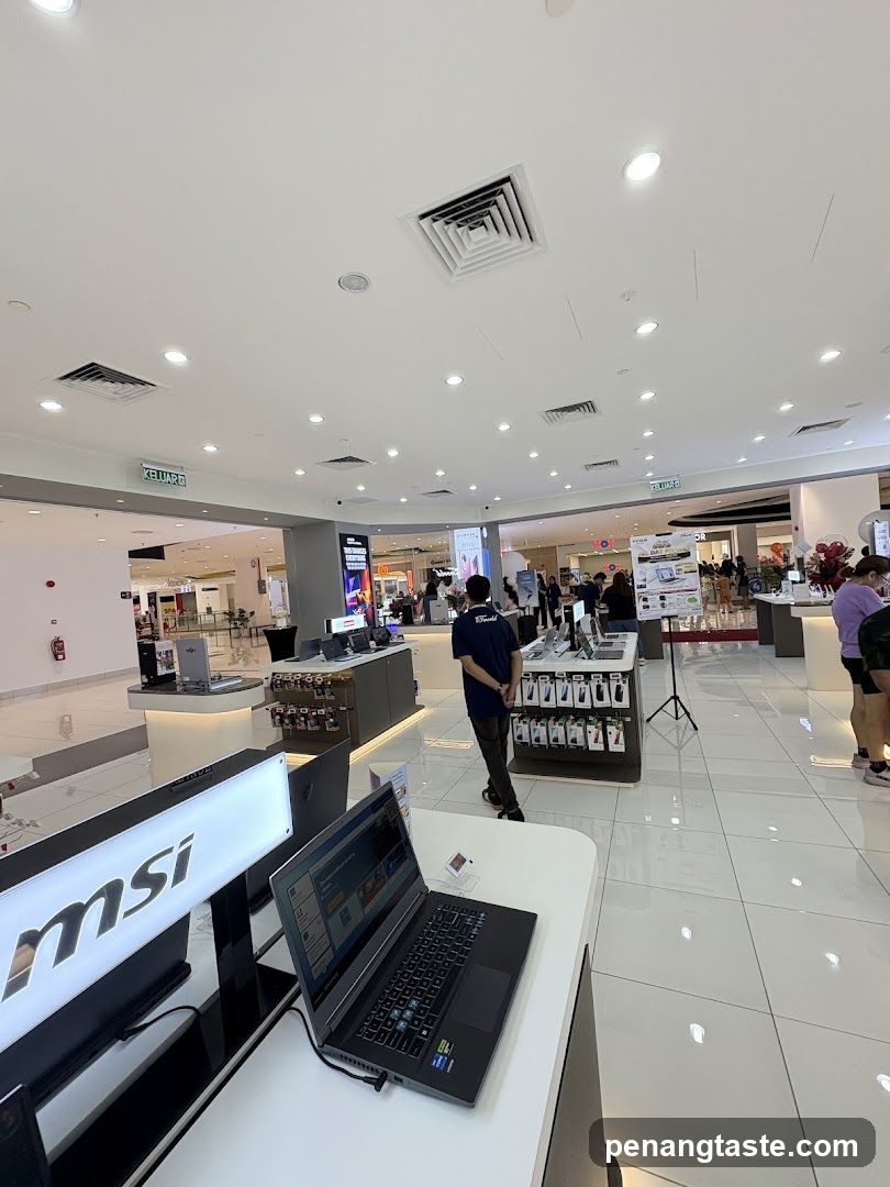 Electronics Store Interior
