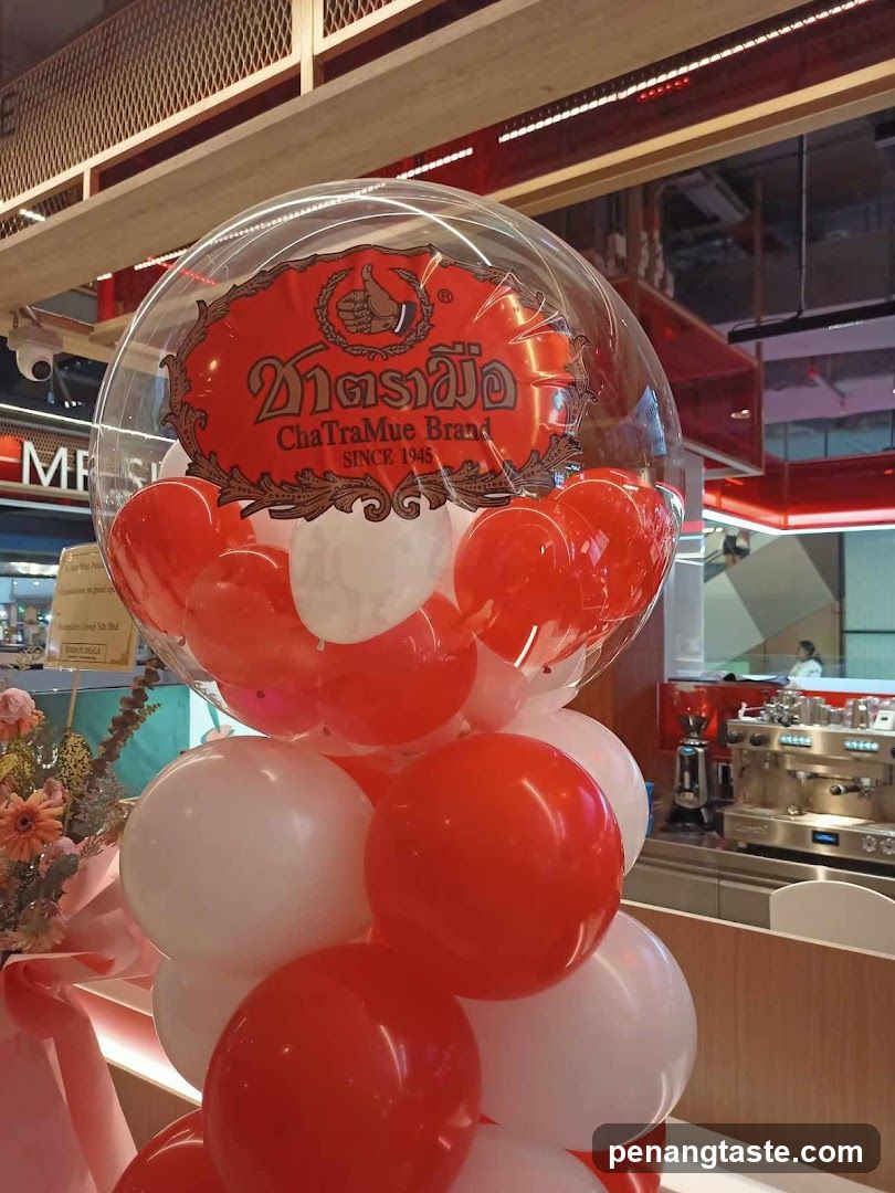 Balloons with ChaTraMue Brand Logo
