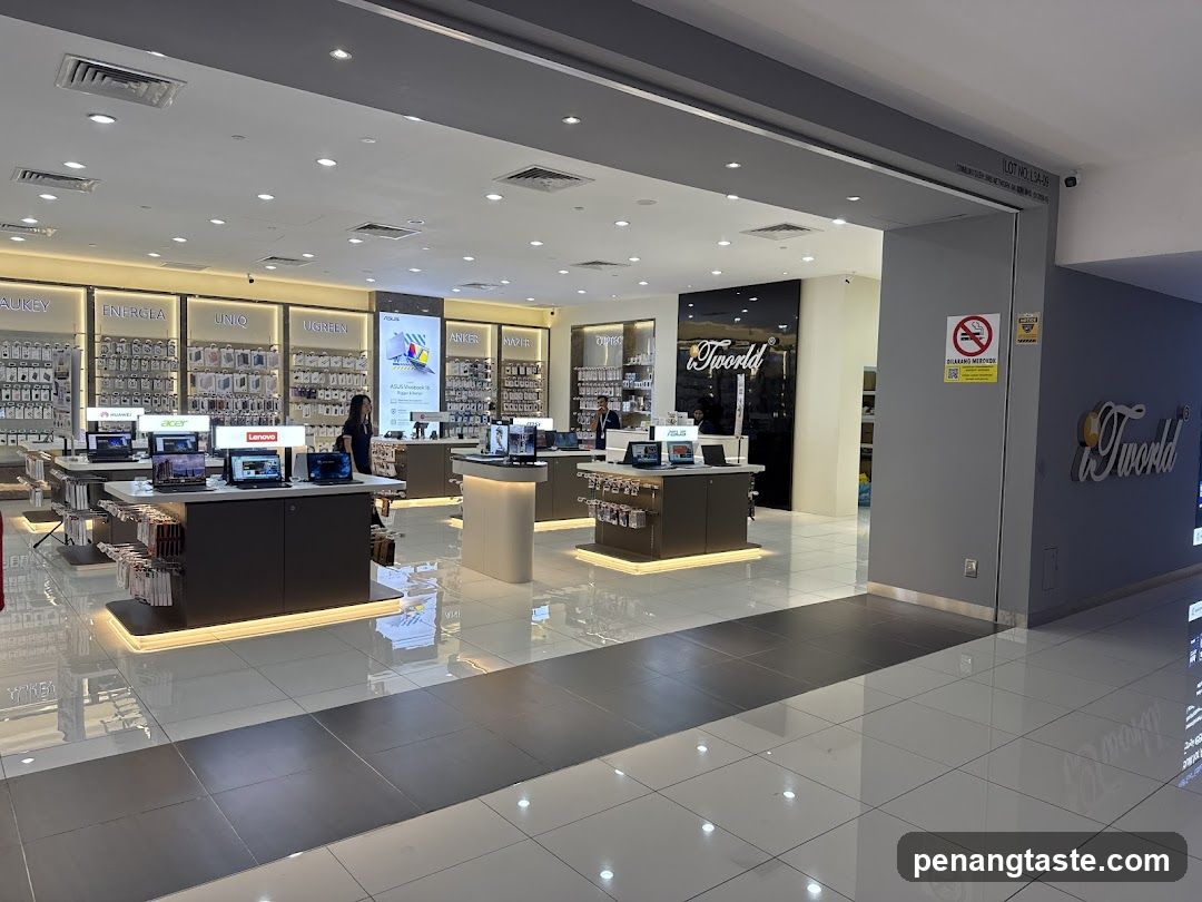 Electronics Store Interior