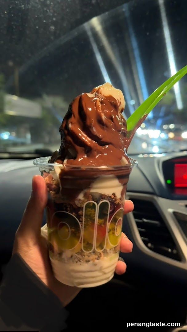 Ice Cream Dessert in Car