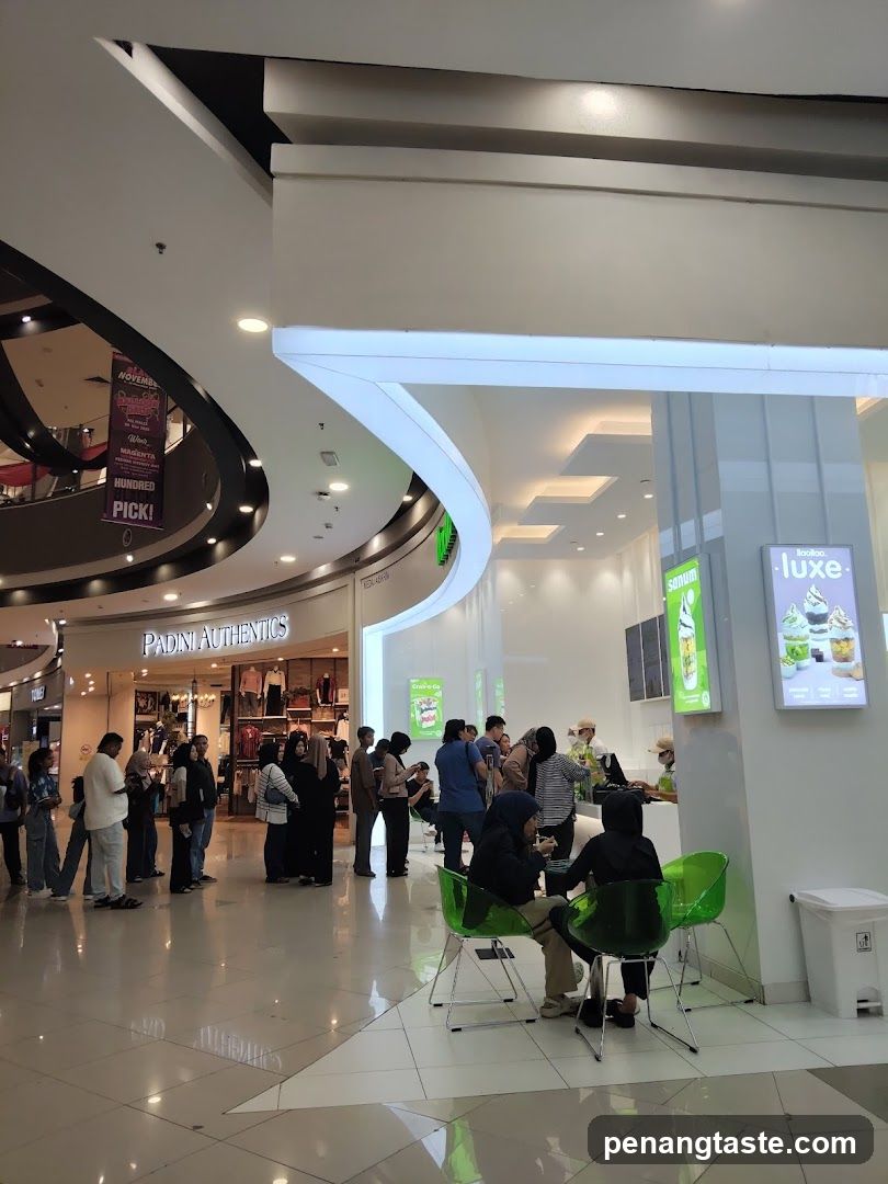 Shopping Mall Interior Scene