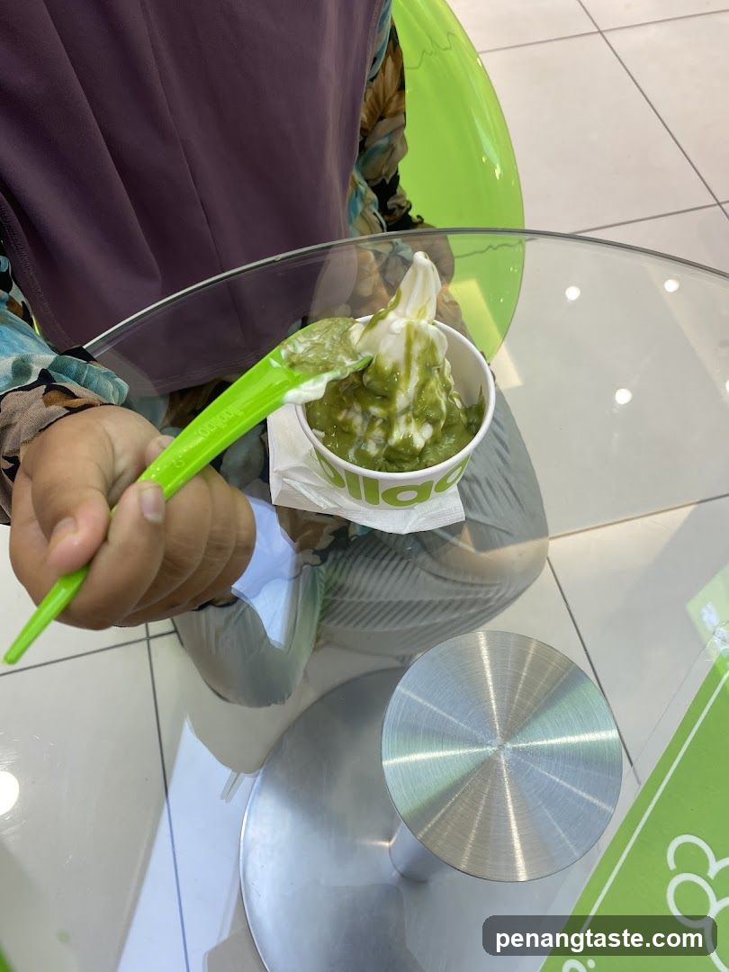 Matcha Ice Cream Cup