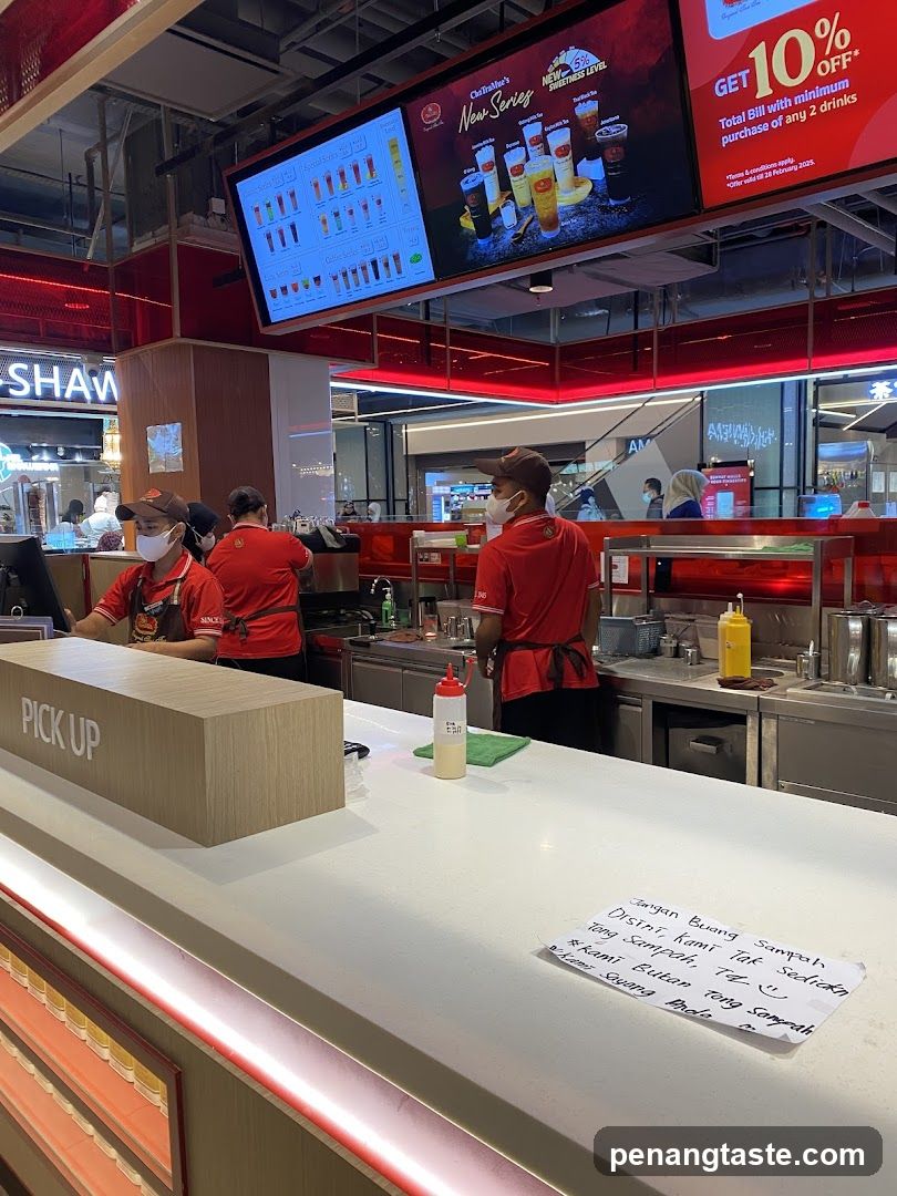 Chang's New Series Counter Interior