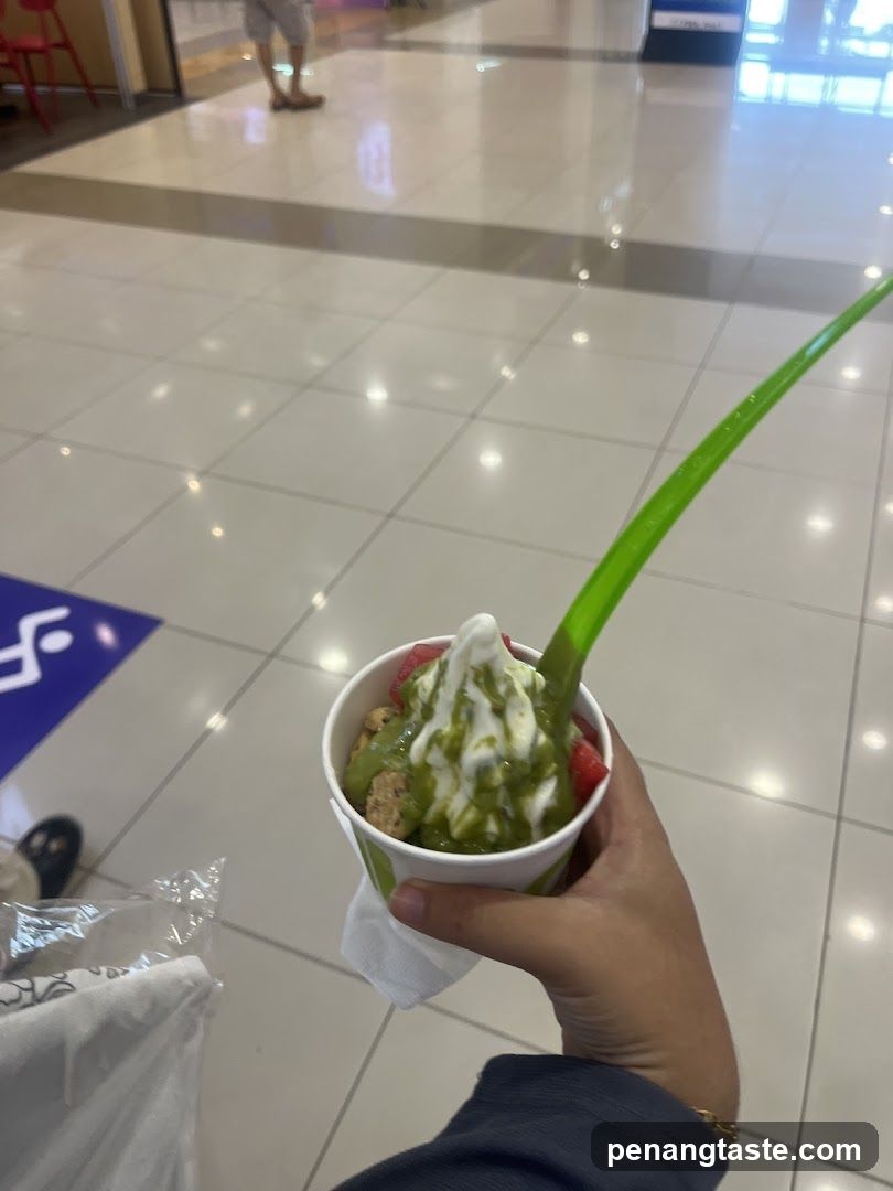 Matcha Dessert in Cup