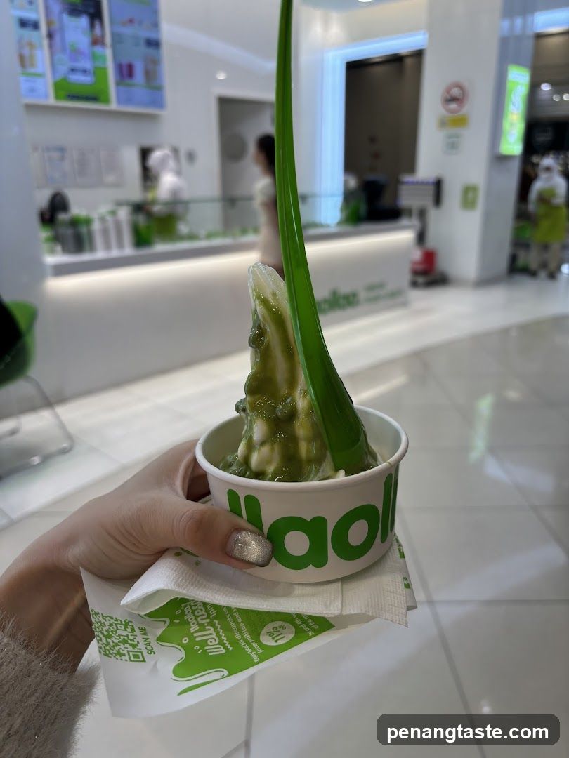 Matcha Ice Cream in Cup