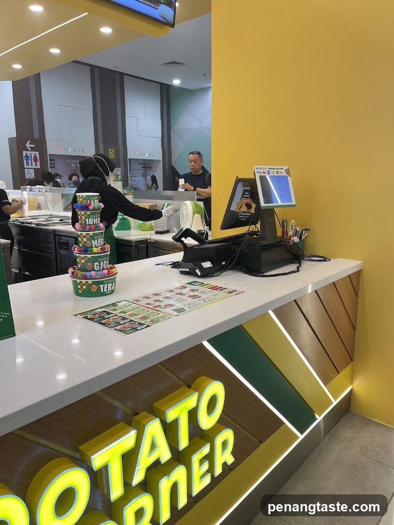 Potato Corner Interior View