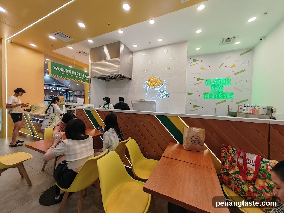 Fast Food Restaurant Interior