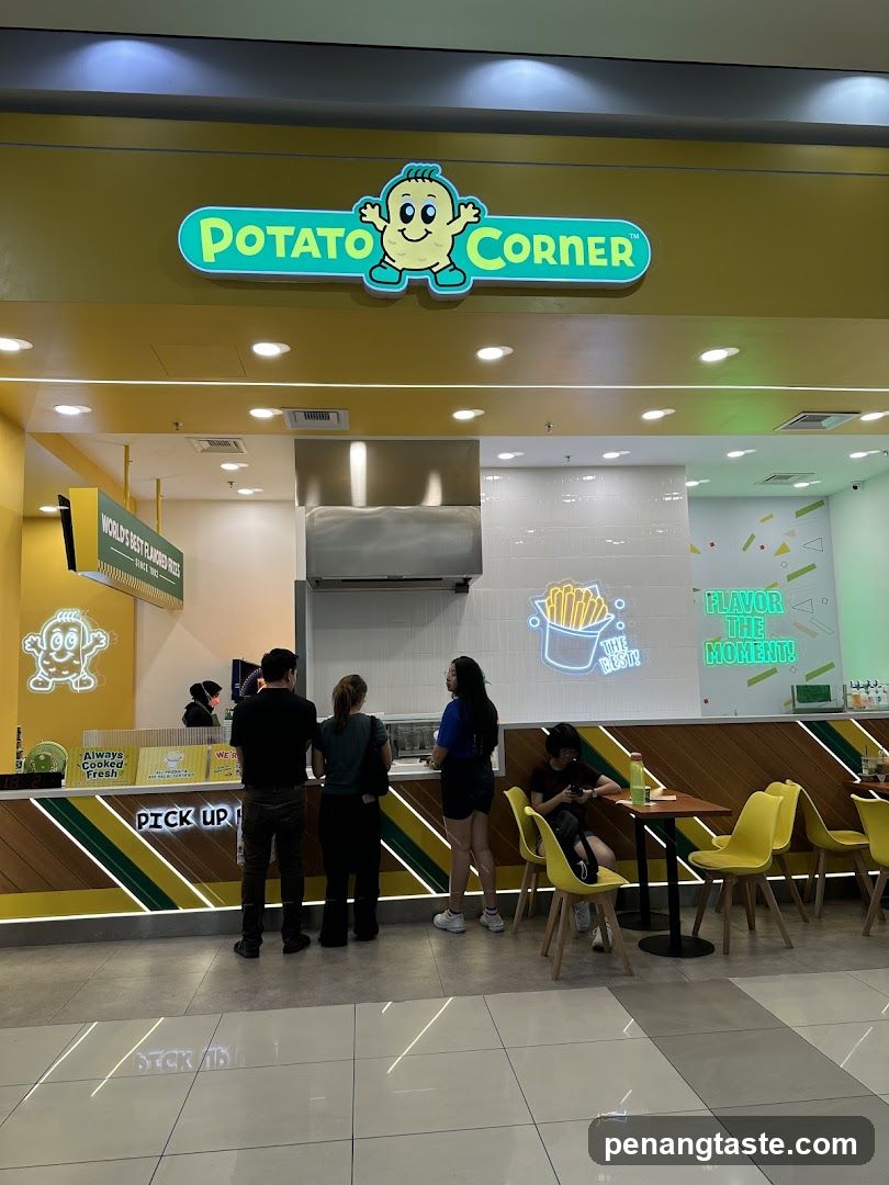 Potato Corner Store Interior