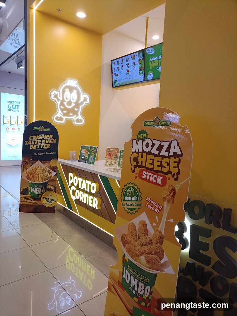 Potato Corner Store Interior