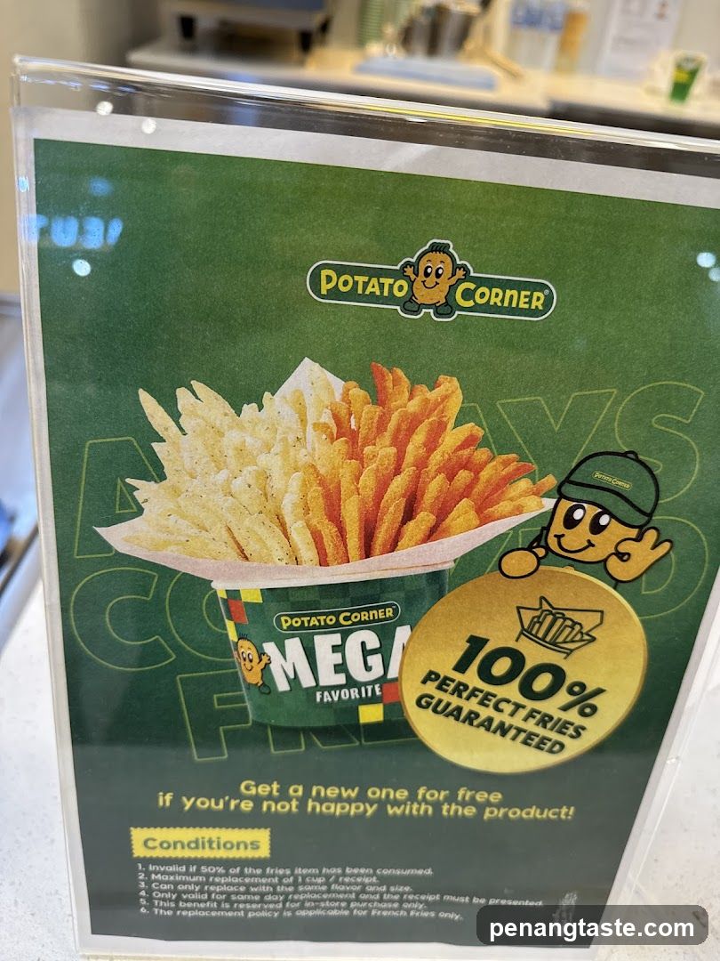 Potato Corner Fries Ad