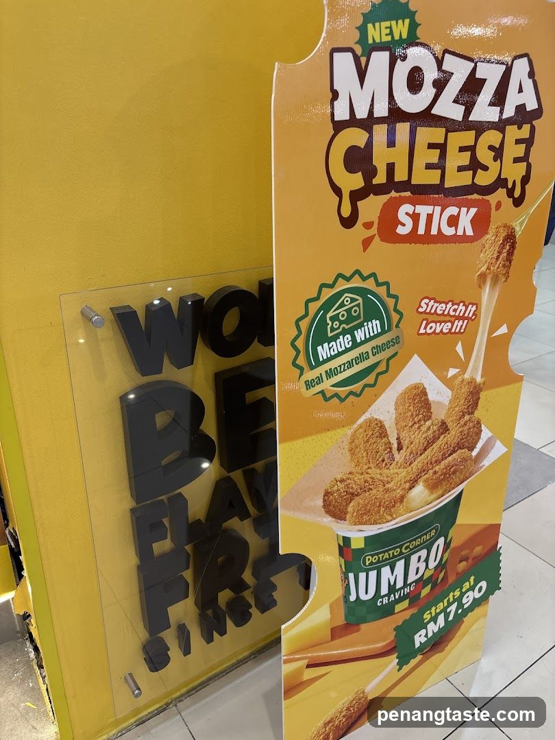 Mozza Cheese Stick Ad