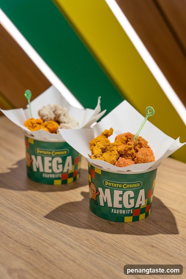 Potato Corner Mega Favorite Chicken Cups