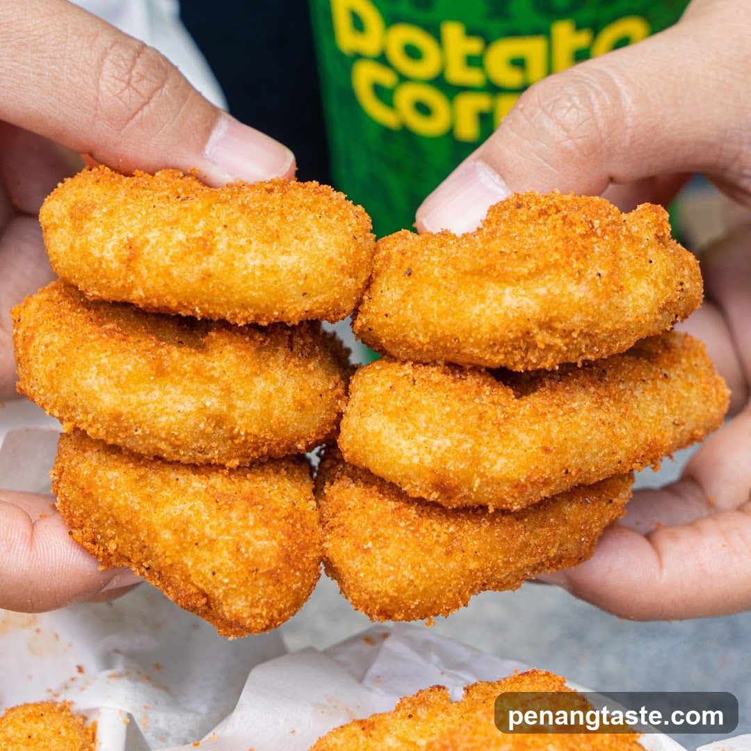 Handheld Potato Corn Snacks