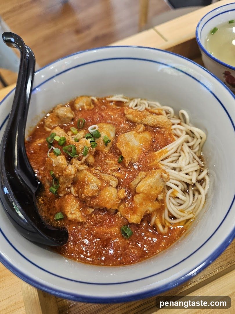 Spicy Chicken Noodle Bowl
