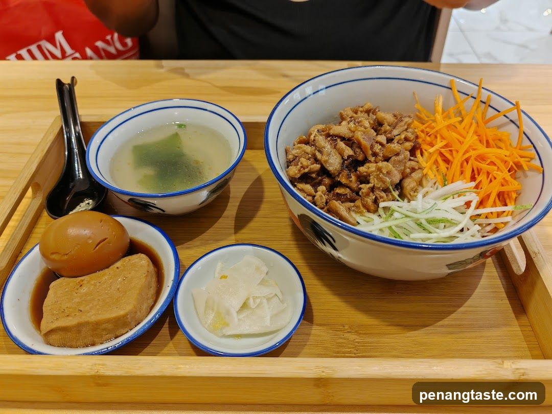 Noodle Meal with Side Dishes