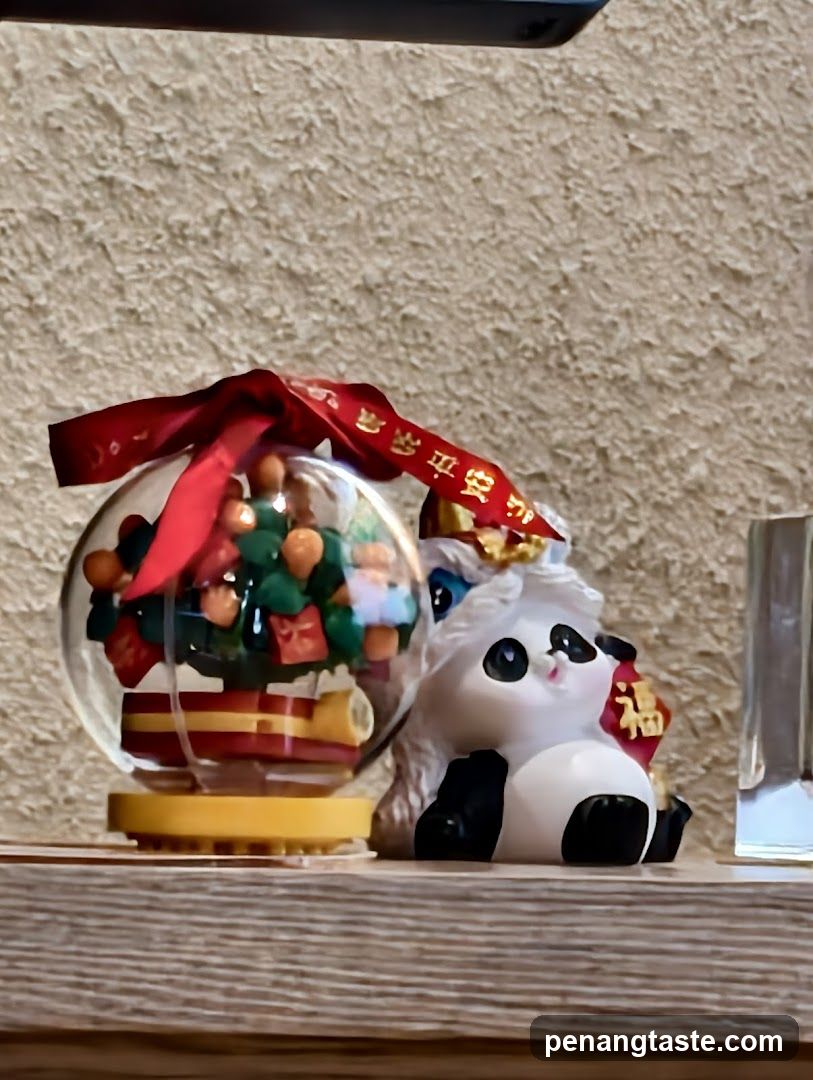 Decorative Figurines on Shelf