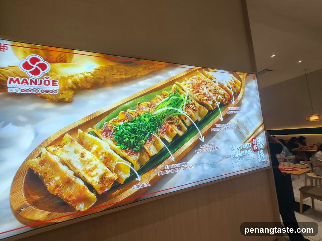 Manjoe Ban Fried Dumpling Advertisement
