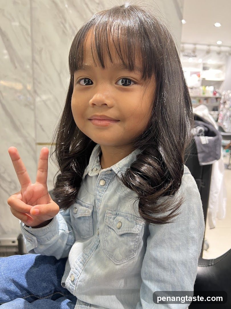 Little Girl in Salon