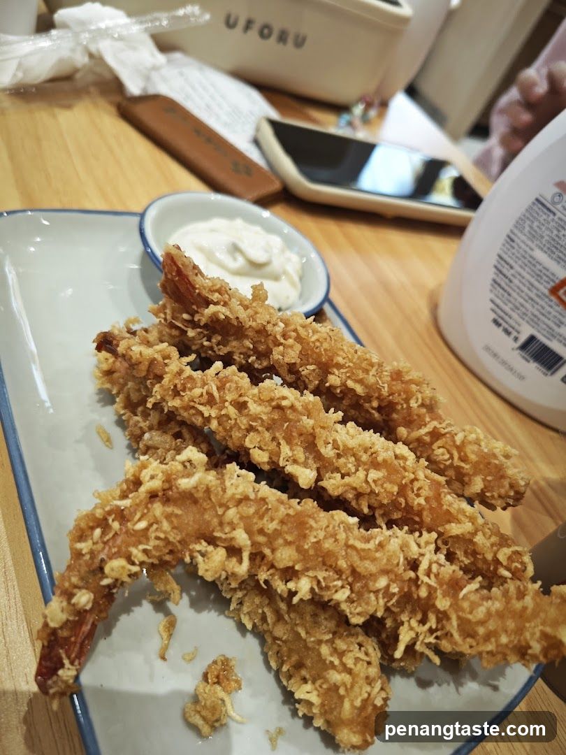 Fried Shrimp with Dip