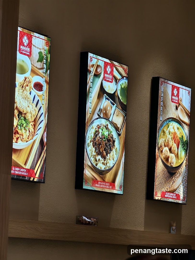 Food Menu Displays